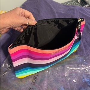 Victoria's Secret Pink and Purple Cosmetic Bag